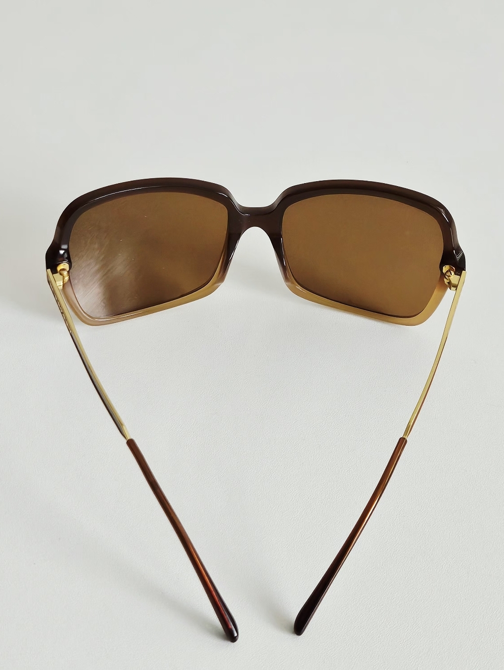 Burberry Brown & Honey Gold Gradient Sunglasses - Picture 5 of 10